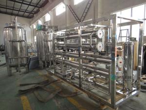 China Stainless Steel 5000 LPH Water Purifying Machine Semi Automatic For Beverage wholesale