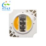 13*13mm RGBCW Tunable COB LED Chip 10W 12V 2700K / 6000K