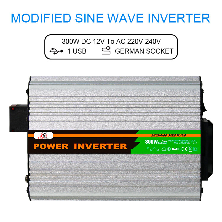 50Hz/60Hz Modified Sine Wave Power Inverter 1000W Multiscene