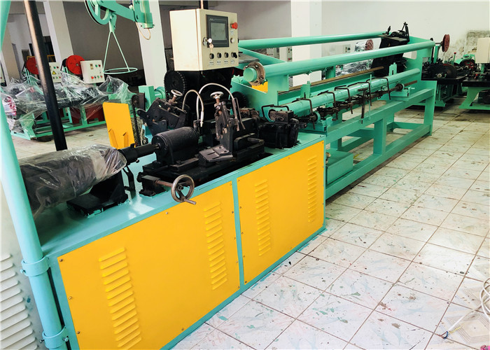 Double Wire & Single Wire Chain Link Fence Machine Fully Automatic Low Noise