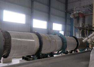 China SS 304/316L CS Sand Dryer Machine , Rotary Sand Dryer OEM Service wholesale
