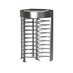 550mm Single Lane RS485 Arc Stainless Steel Turnstile Gate