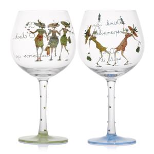 China Customized Goblet Wedding Decoration Funny Couple Sisters Home Luxury Glass Gift wholesale