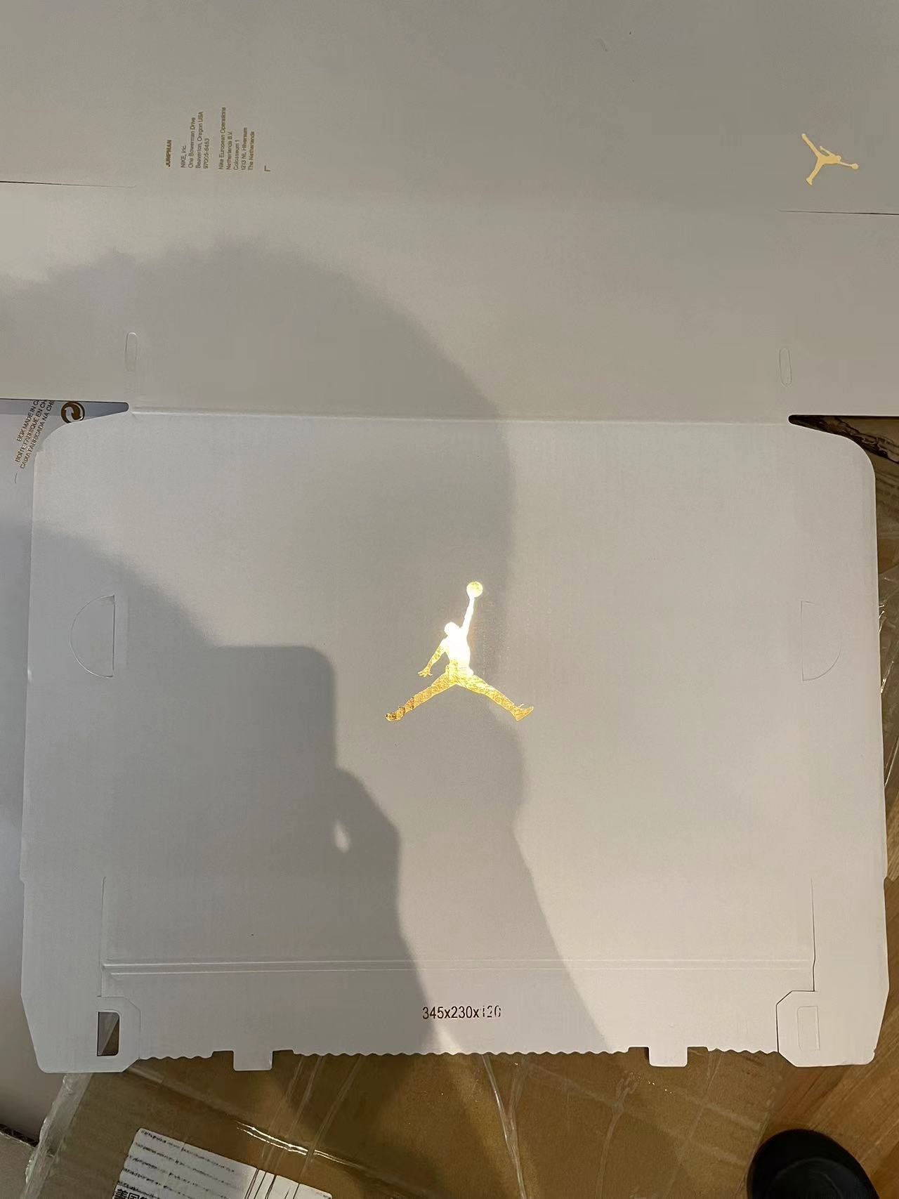 Wholesale Corrugated Folding Jordan Shoe Box Packaging Chinese Factory