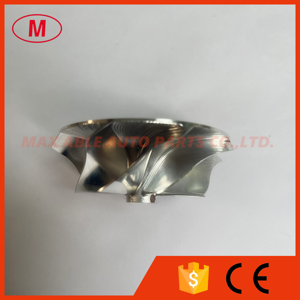 TD03 Reverse 37.00/48.00mm 8+0blades performance Turbo milling/aluminum 2618/billet compressor wheel