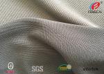 T - Shirt Polyester Rayon Spandex Fabric , Gray Swimsuit Spandex Fabric