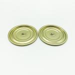 BPA FREE Metal Can Lids Gold Silver Color Various Diameter For Food Packaging