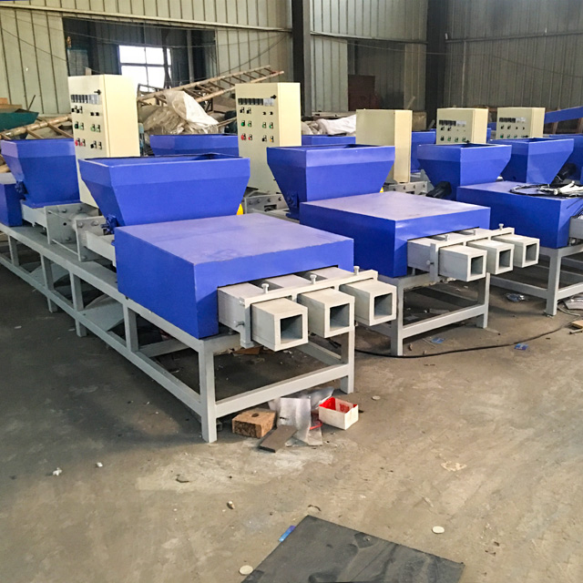 Hot Pressing Sawdust Pallet Compress Machine for Customized Wood Shaving Pallet Block