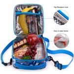 Lightweight Boys Camo Insulated Lunch Bags With Shoulder Straps