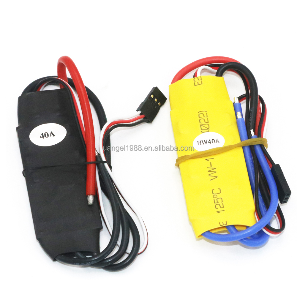 HW10A 10A HW30A 30A HW40A 40A Brushless Motor ESC For RC Airplane Drone Model