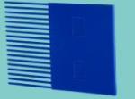 ZY6000RR FINGER PLATES TRANSFER PLATES FOR STRAIGHT RUNNING RAISED RIB MODULAR