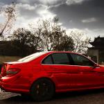 Scratch Resistant Red Mirror Chrome Car Vinyl Wrap Bubble Free SGS