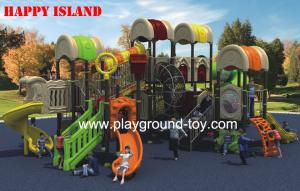 China Kids Outdoor Play Equipment Children Slide Equipment International Certifications wholesale