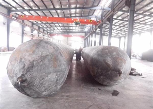 Ship Floating Marine Salvage Lift Bags , Inflatable Buoyancy Bags Anti Wear