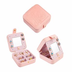 China Pantone Color Personalized Travel Jewelry Organizer Anti Scratch Customizable Design wholesale