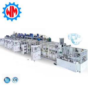 China Customized Diaper Making Machinery Full Servo Diapers Production Line wholesale