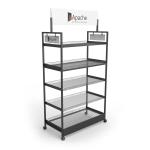 Q235 Retail Wire Display Racks Metal Free Standing Wire Display Racks With