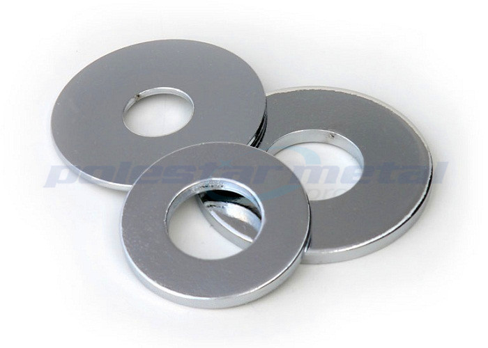 Corrosion Resistant Thin Flat Washers DIN125 Steel / Copper Railway Plain Washer