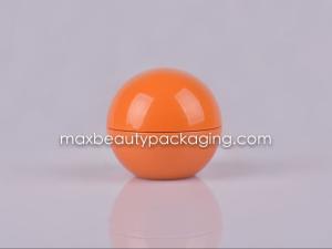 China ball shape pp cream jar 80g different size available plastic cosmetic packaging cream jar plastic bottle wholesale