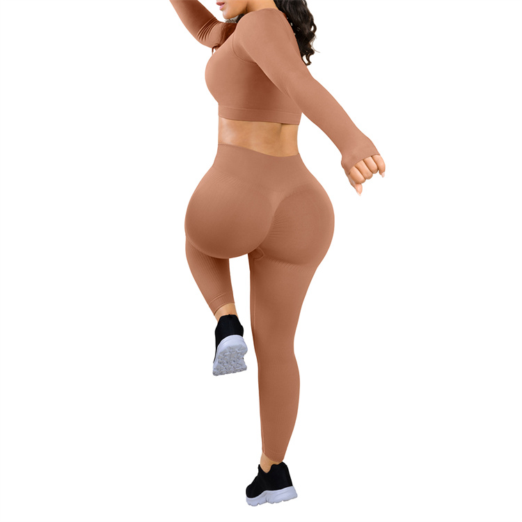Women's Winter Gym Wear Yoga Set Clothing Hexin Custom 2 Pieces Eco Friendly Clothes