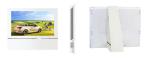 White Super Slim Wall Mounted Digital Signage Indoor LCD Advertising Display