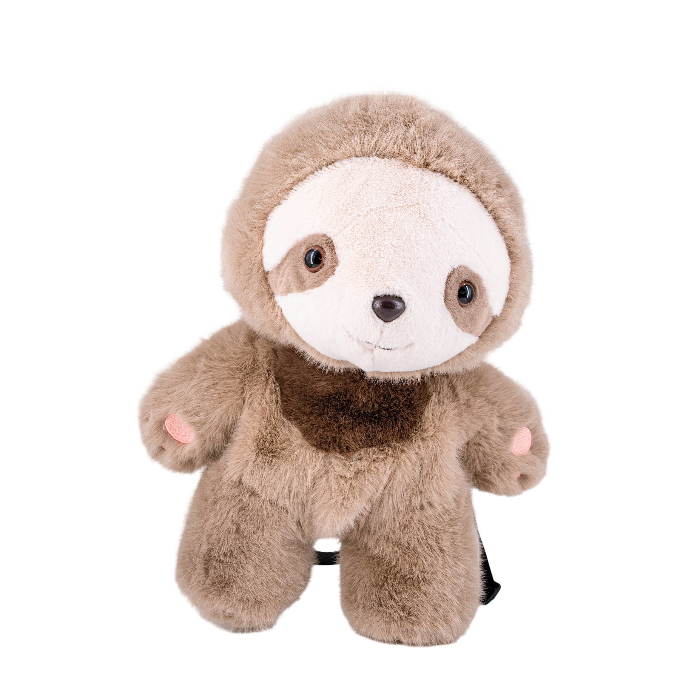 Short Plush Stuffed Animal Backpack Sloth Bag Customizable Color 30cm-50cm