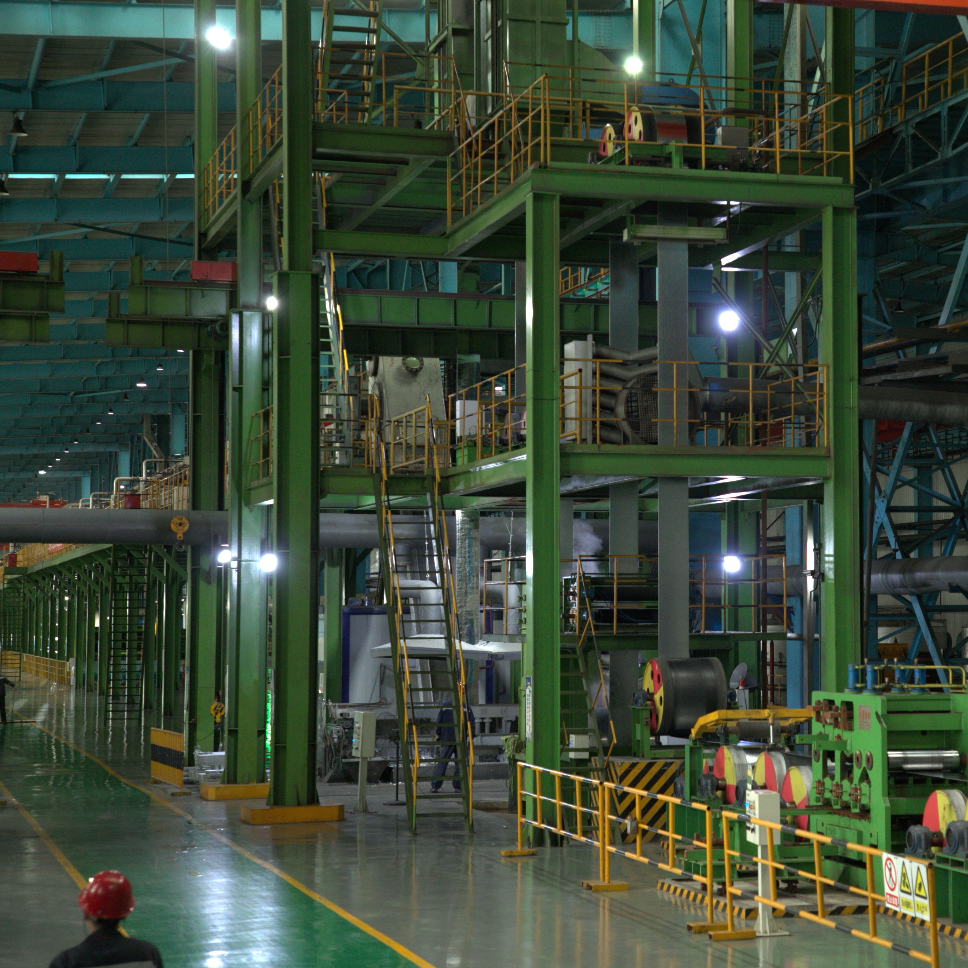 Cold Rolling Cgl Galvanizing Line / Machine For Architectural Material Industry