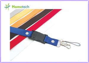 China Customizable Lanyard USB Flash Drives , Personalized Flash Drives wholesale