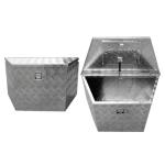 High quality truck trailer use aluminum chercker plate tool box