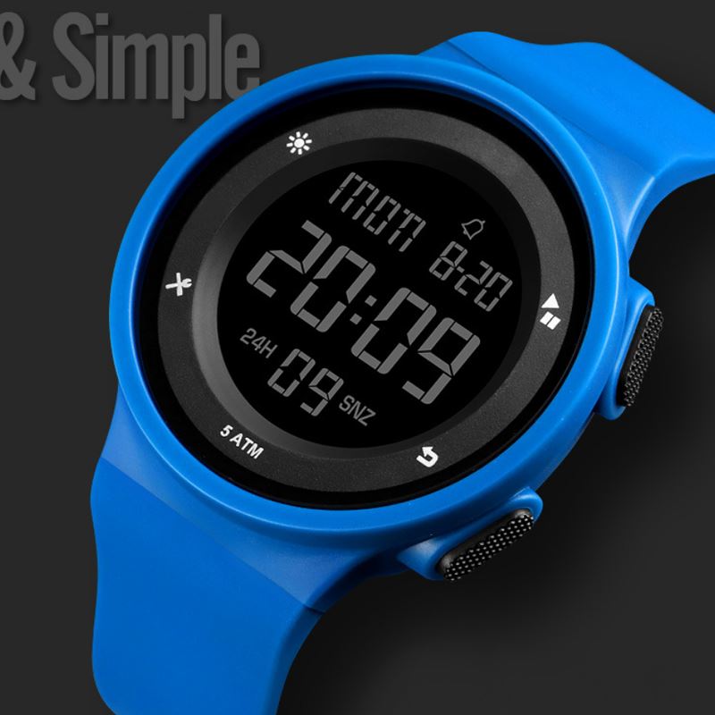Sports Silicone Multi-Function Ultra-Thin Couple'S Watches Silicone Sport Watch
