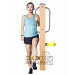 outdoor fitness equipments WPC materials based leg massager