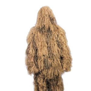 China Adult Sniper Camouflage Suit Durable Hunter Ghillie Suit 100% Polyester wholesale
