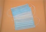 Breathable Non Woven Fabric Mask Pharmacy for Doctor 17.5*9.5cm Size