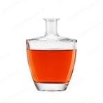 Healthy Lead-free Glass Bottle for Hot Stamping Gold Alcohol Bottle