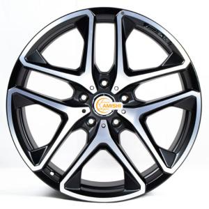 China 5x112 10J 5 Double Spoke 21 Inch Mercedes AMG Wheels Glossy wholesale