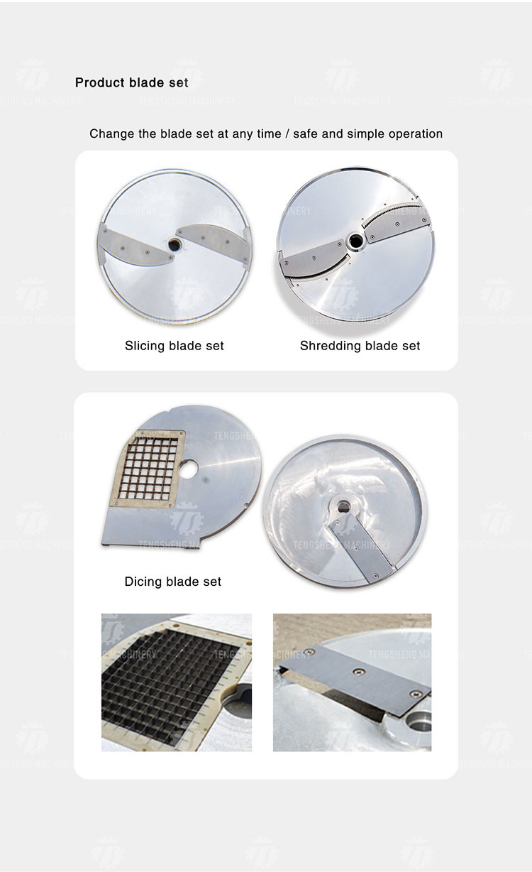 1.5KW Cassava Vegetable Processing Machine Canning Plant Industrial SS