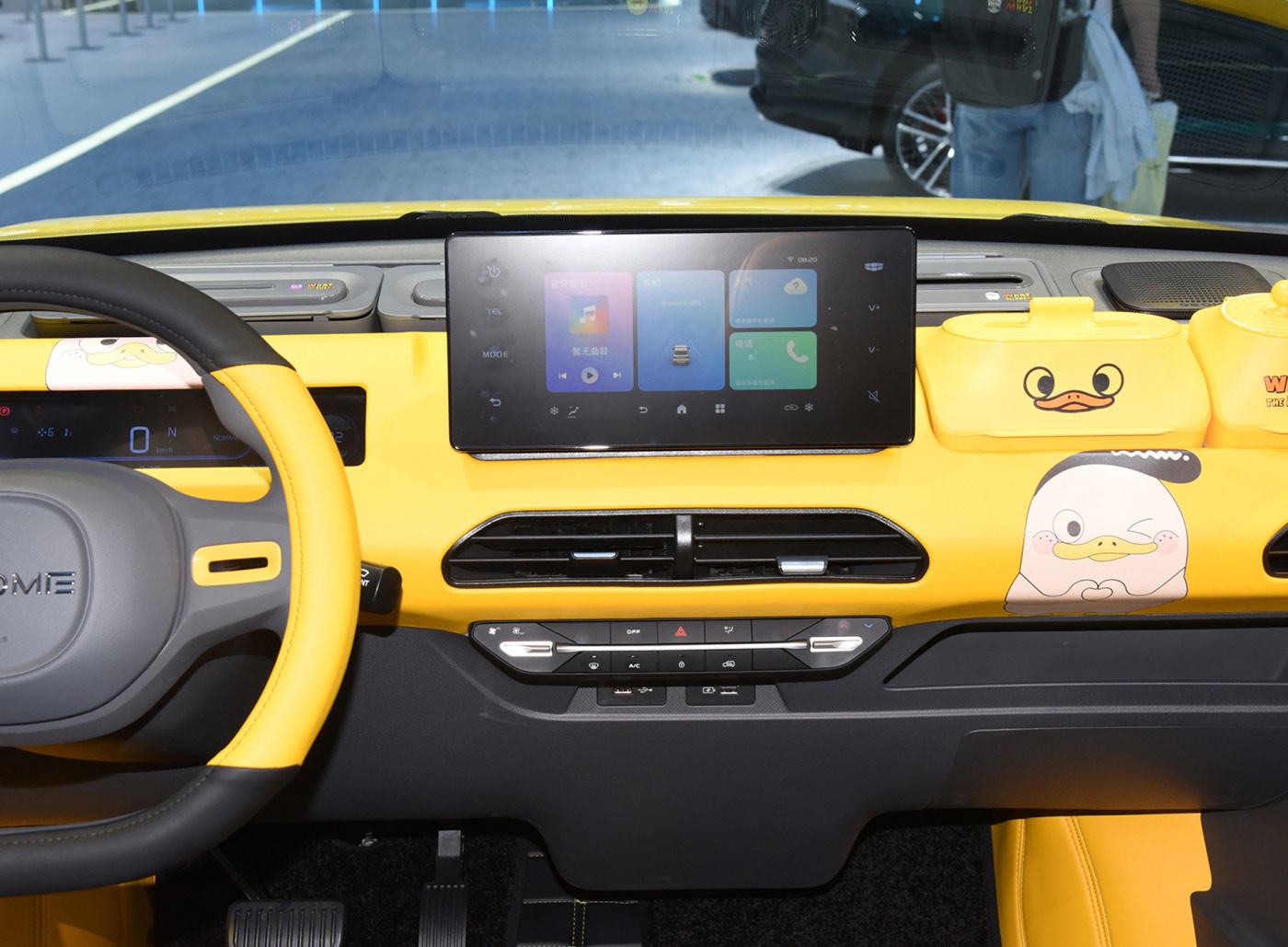 GEELY Panda Chinese Mini Electric Car EV Top Speed 100km/H For Urban Transportation