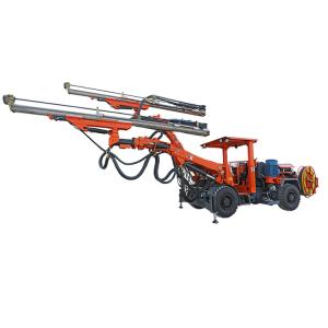 China Diesel Engine Hydraulic Twin Boom Jumbo Drilling Machine DW2-50 wholesale