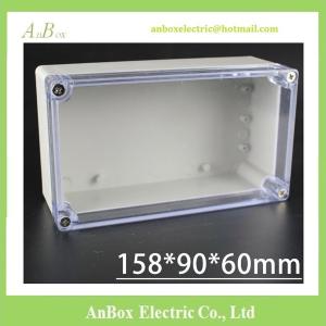 China 158*90*60mm Clear Lid Electrical Plastic Waterproof Enclosure ip65 wholesale
