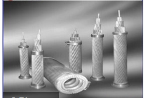 ACSS / TW Aluminium Alloy Conductors Excellent Self Damping Properties ISO9001