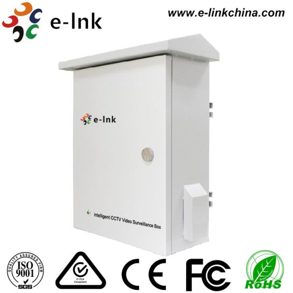 Intelligent Cctv Camera Video Converter Transmission / Power Cabinet Cold