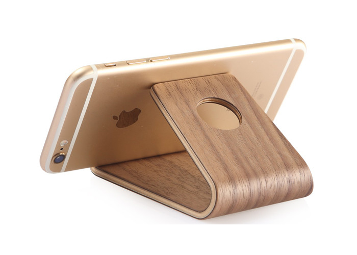 Homemade Wooden Birthday Gifts Bamboo Wooden Mobile Phone Bracket