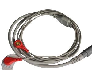 China 2 Lead Medical Electrode Lead Wires For Medical Electronic Instrument wholesale