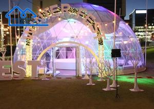 China Transparent Luxury Big Outdoor Tents For Sale，Geodesic Dome Tent For Commercial Brand Exhibition Event wholesale