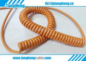 China High Molecular Compound Made TPU Coil Cable wholesale
