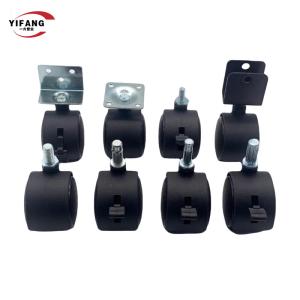 China Flower Stand ODM Design 40mm 50mm PU Caster Wheel wholesale
