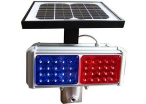 China 5W Panel Traffic Warning Powered Solar Flash Lights wholesale