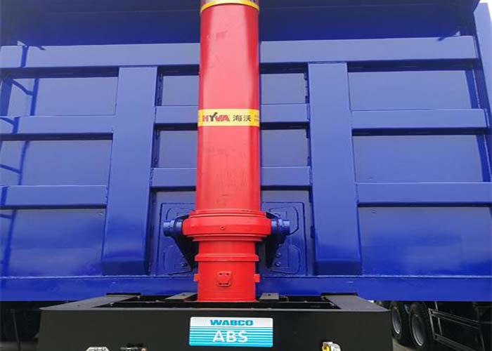 DUMP TRAILER HYVA LIFTING AND ABS
