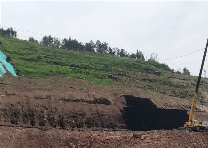 Stabilize Embankments Welding Height 100mm Geocell Ground Grid