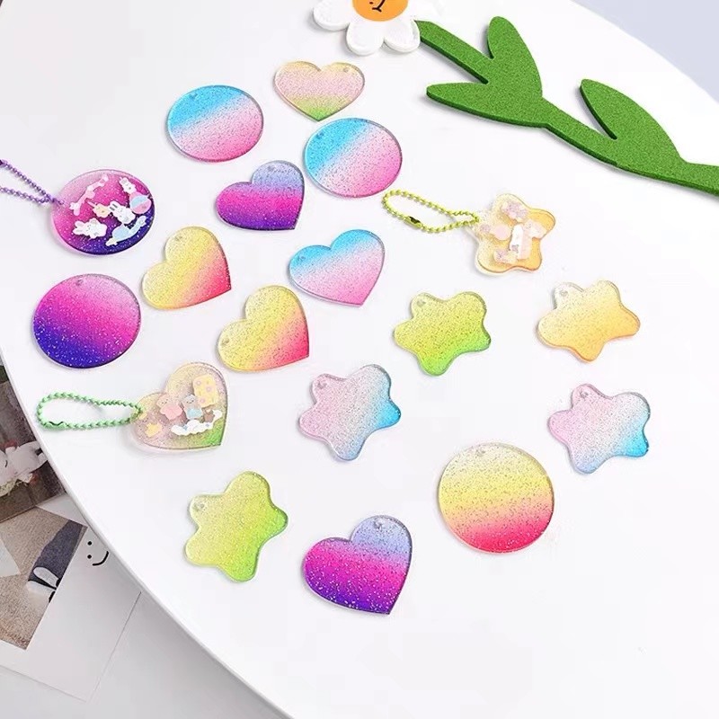 3mm Transparent Special Color Patterned Acrylic Plexiglass Panel For Decoration Craft